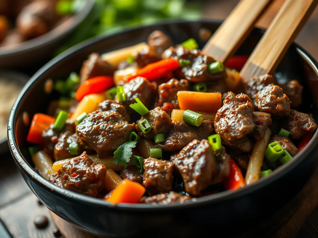 Quick and Easy Beef Stir-Fry with Mixed Vegetables