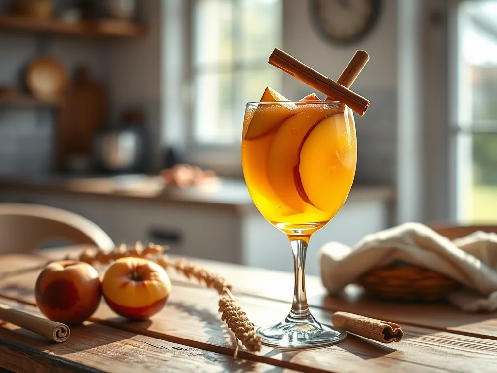 Chilean Mote con Huesillo – Summer Drink with Wheat and Peaches
