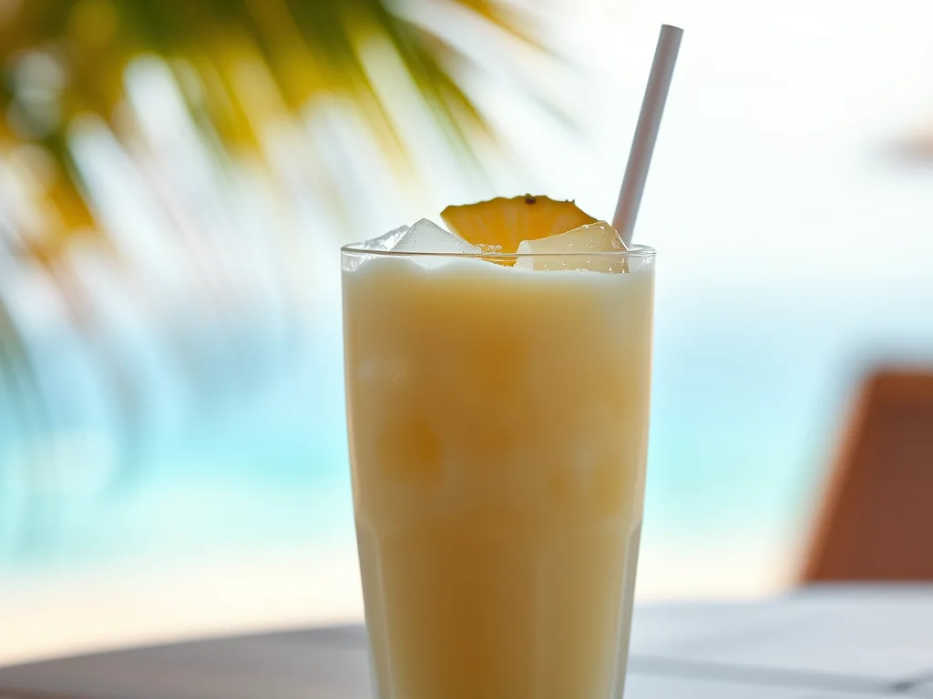 Puerto Rican Piña Colada – Creamy Coconut and Pineapple Cocktail Recipe