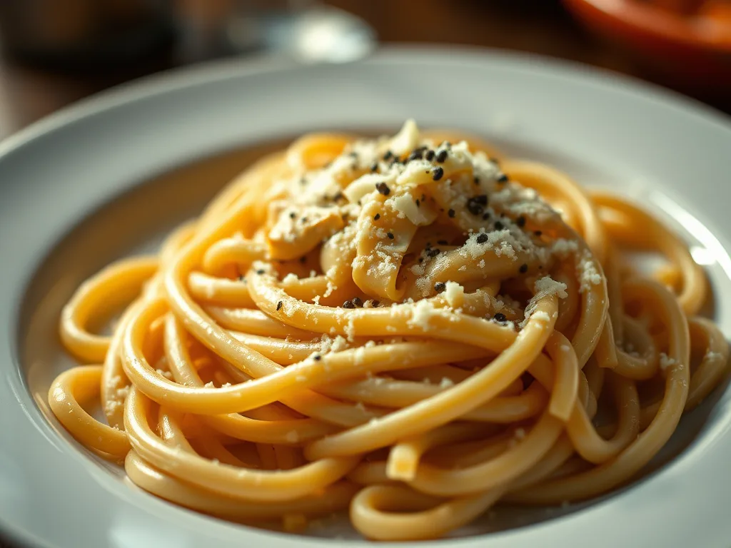 Cacio e Pepe Sauce Creamy Cheese and Pepper Sauce