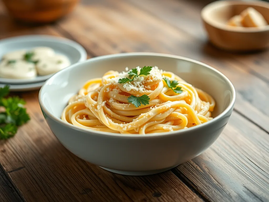Copycat Olive Garden Fettuccine Creamy Alfredo Sauce