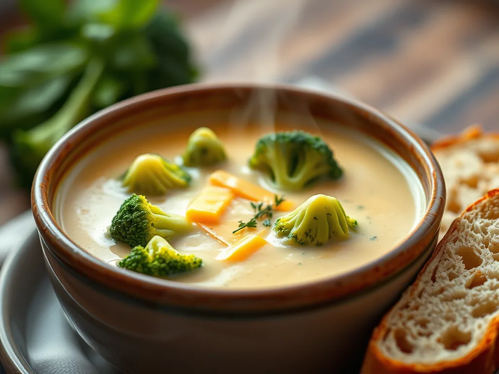Copycat Panera Broccoli Cheddar Soup Recipe – Creamy and Cheesy