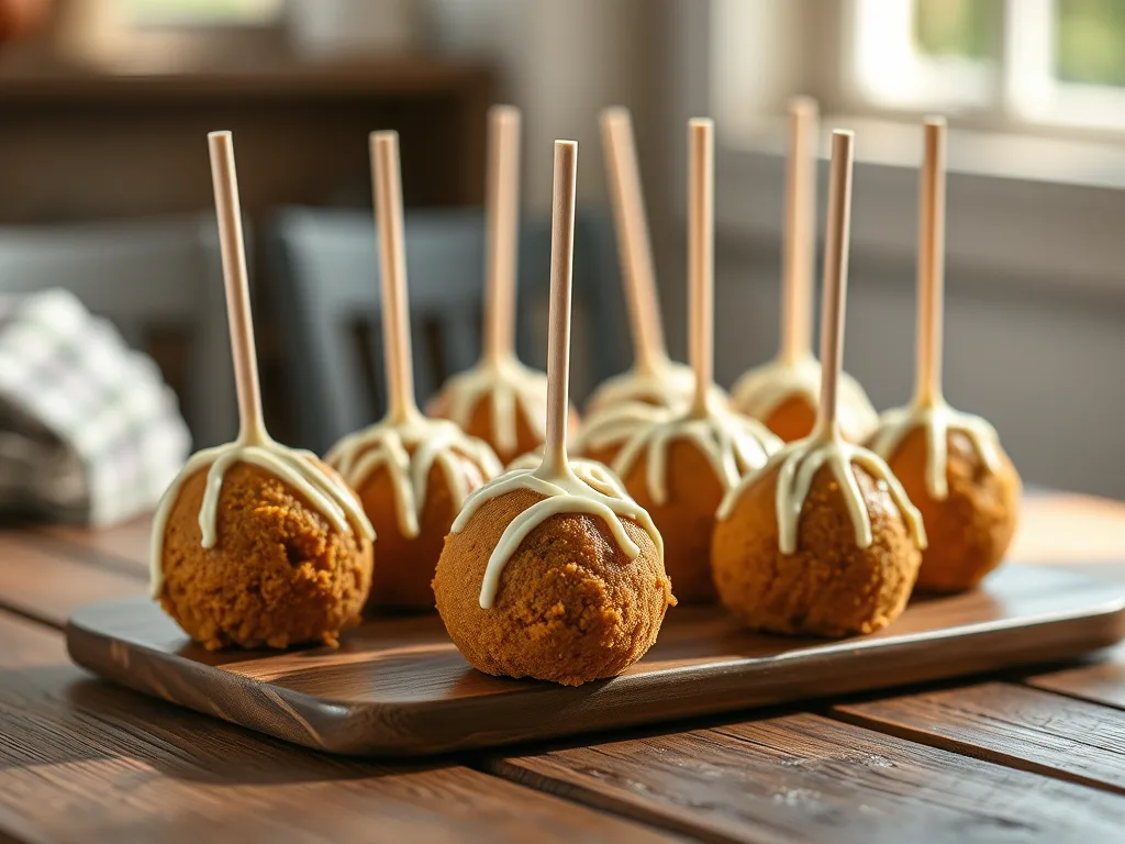 Easy Pumpkin Spice Cake Pops Recipe
