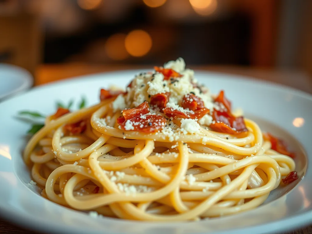Italian Carbonara Sauce – Creamy Egg and Pancetta Sauce