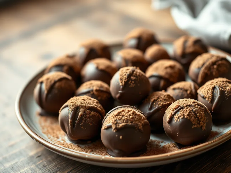 Italian Tiramisu Truffles - No-Bake Coffee and Mascarpone Dessert