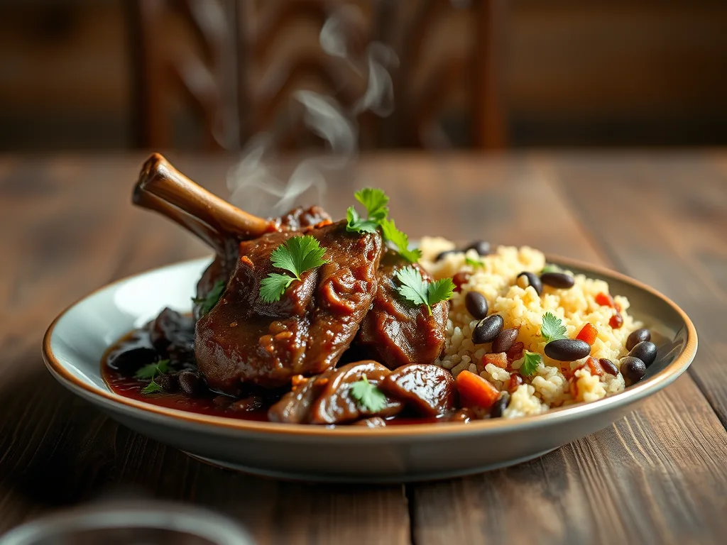 Peruvian Seco de Cordero Braised Lamb in Cilantro Sauce Recipe