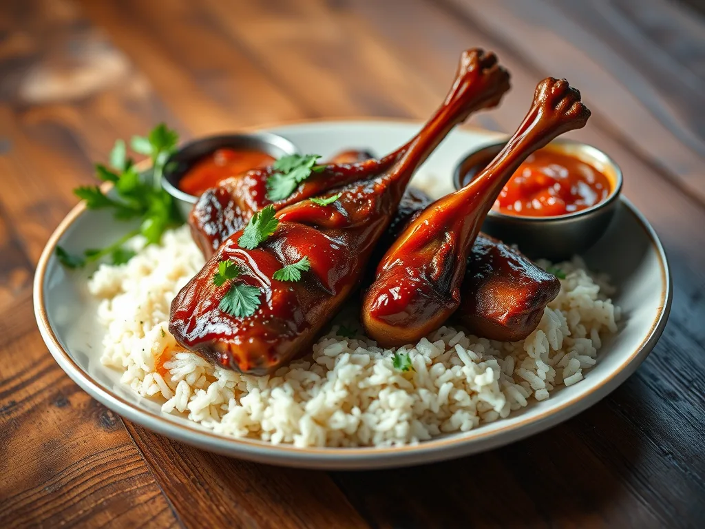 Peruvian Arroz con Pato Duck with Cilantro Rice Recipe