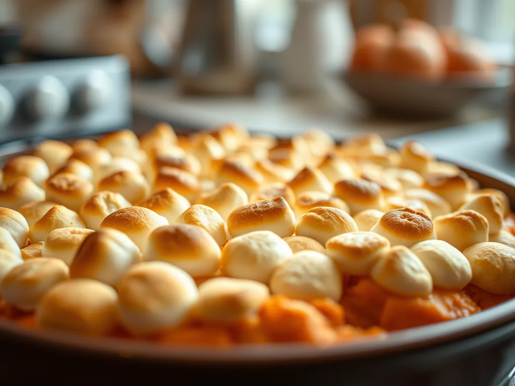 Sweet Potato Casserole – Thanksgiving Side Dish with Marshmallows