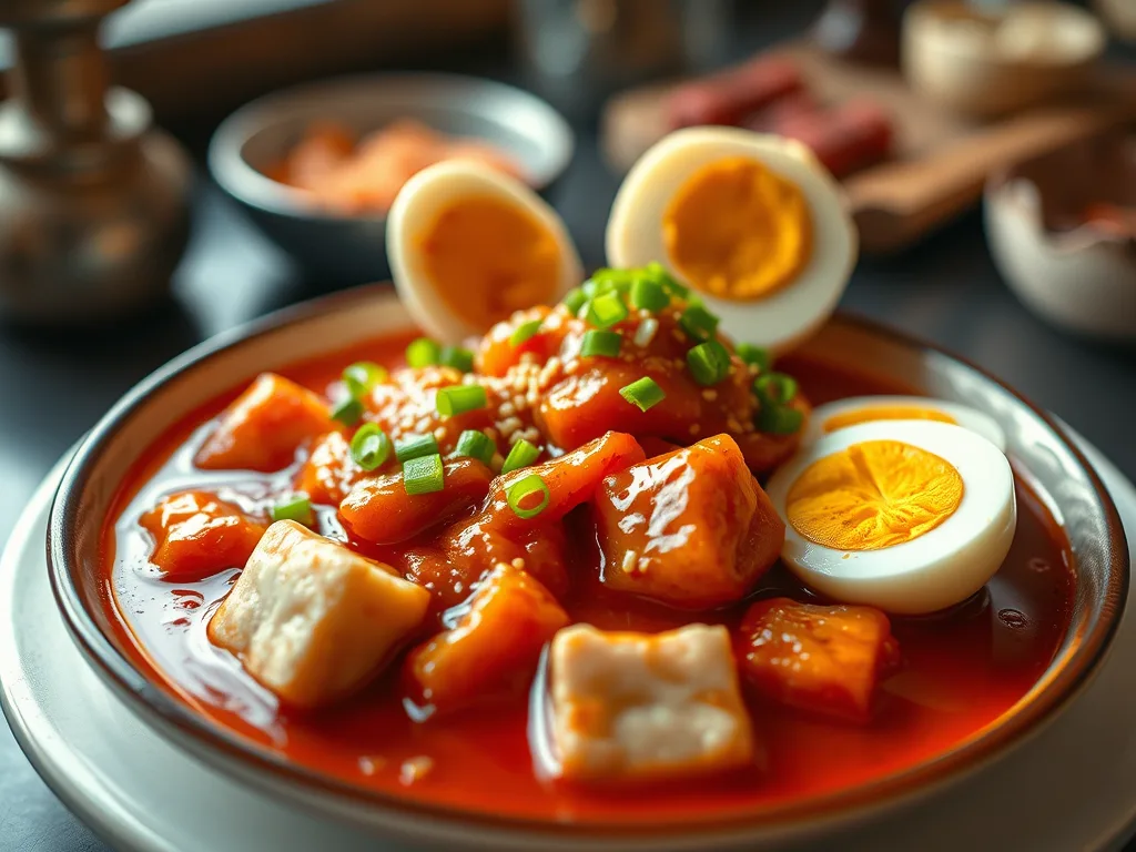 Tteok-bokki – Korean Spicy Rice Cakes Recipe