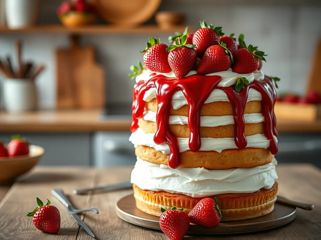 Strawberry Shortcake – A Japanese Light and Fluffy Recipe