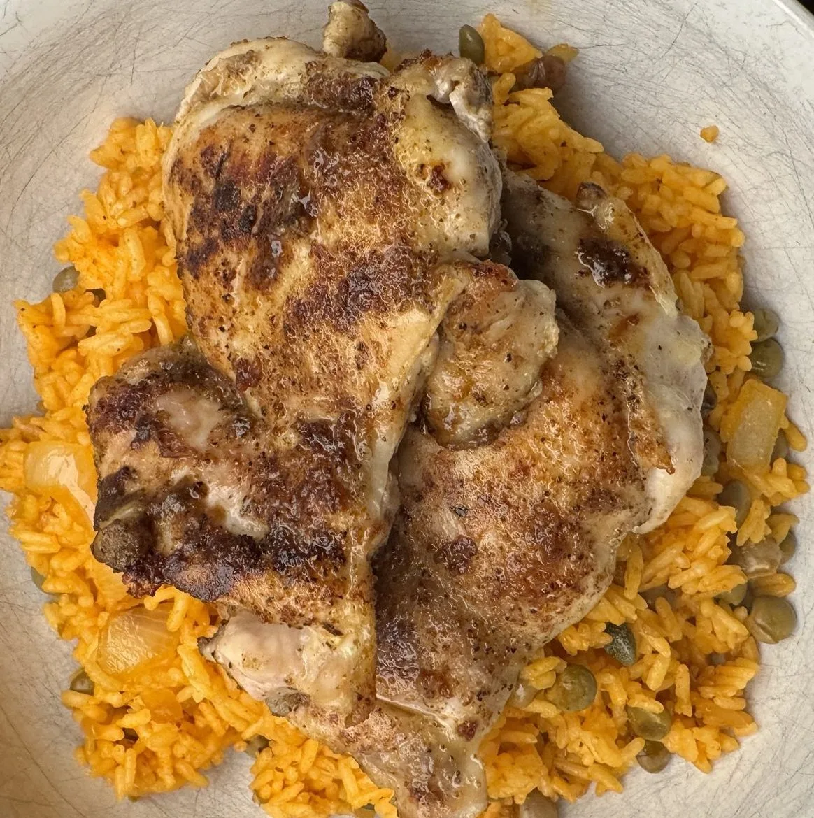 Puerto Rican Arroz con Pollo (Chicken and Rice)